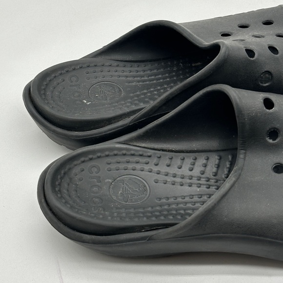 Rare CROCS Baya III Double Sole Slide Sandals Black Size Men Size 10 - Picture 5 of 11